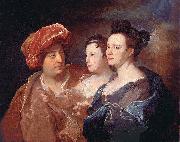 Hyacinthe Rigaud La famille Laffite France oil painting artist